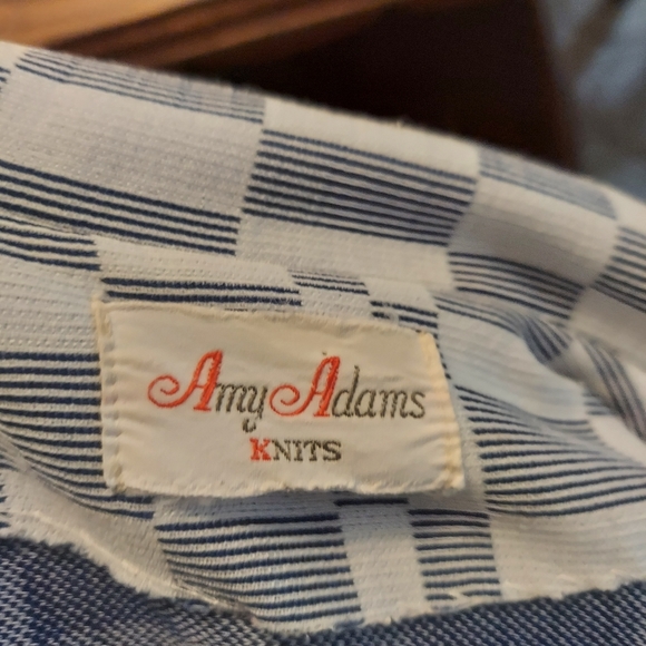 Vintage Retro Geometric Amy Adams Knits Jacket, 16A - Picture 10 of 11